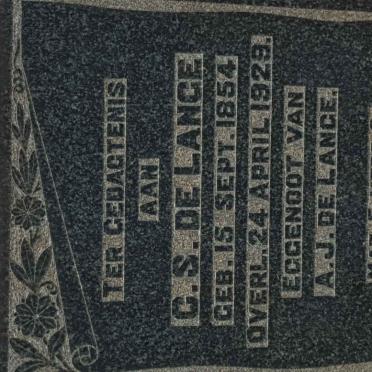 LANGE C.S., de 1854-1929