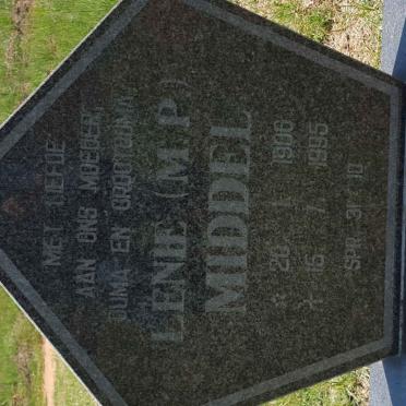 MIDDEL Lenie 1906-1995