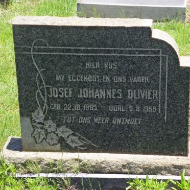 OLIVIER Josef Johannes 1905-1959