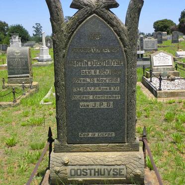 OOSTHUYSE Martin 1878-1918