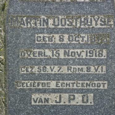 OOSTHUYSE Martin 1878-1918