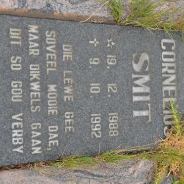 SMIT Cornelius 1988-1992