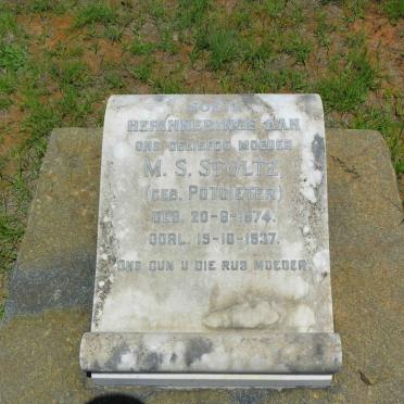 STOLTZ M.S. nee POTGIETER 1874-1937