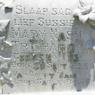 TRICHARDT Mary Nash 1933-1935