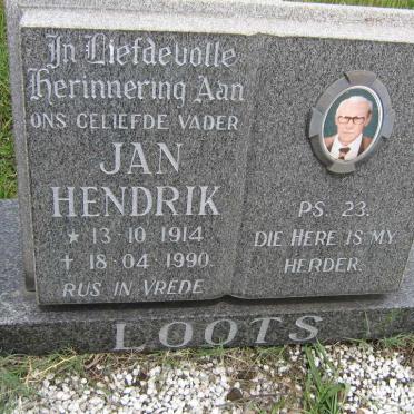 LOOTS Jan Hendrik 1914-1990