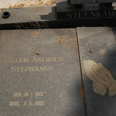 STEENKAMP Wlliem Andries Stephanus 1913-1985