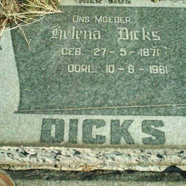 DICKS Helena 1871-1961