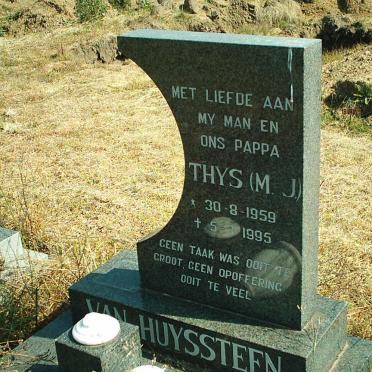 HUYSSTEEN M.J., van 1959-1995