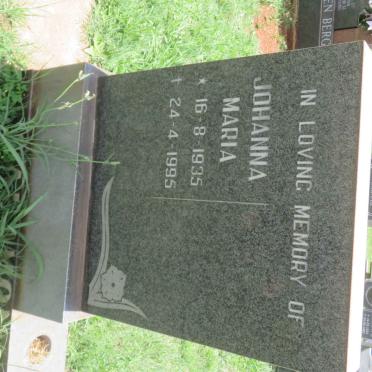 ? Johanna Maria 1935-1995