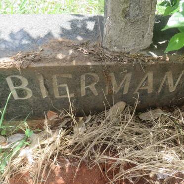 BIERMAN Eduard Jacobus 1917-1989 &amp; Anna Petronella 1923-2001