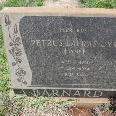 BARNARD Petrus Lafras Uys 1951-1974