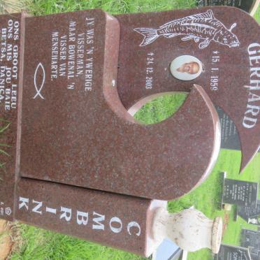 COMBRINK Gerhard 1959-2003