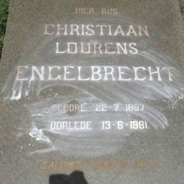 ENGELBRECHT Christiaan Lourens 1897-1981