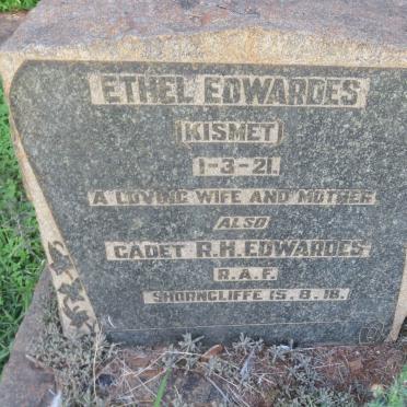 EDWARDES Ethel -1921 :: EDWARDES R.H. -1918