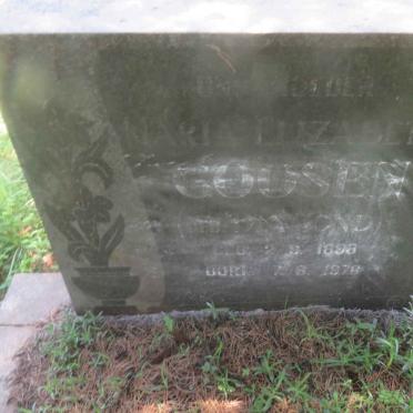 GOOSEN Maria Elizabeth 1898-1976