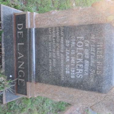 LANGE Folckers, de -1956