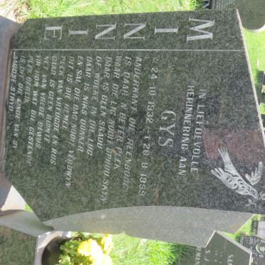 MINNIE Gys 1932-1999