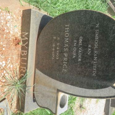 MYBURGH Thomas Price 1903-1976