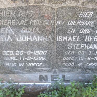 NEL Ismael Herculas Stephanus 1895-1950 &amp; Alida Johanna 1900-1966