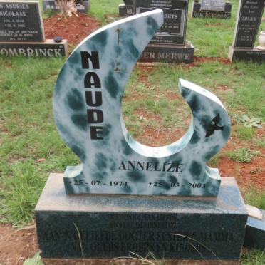 NAUDE Annelize 1974-2003