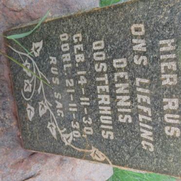 OOSTERHUIS Dennis 1930-1930