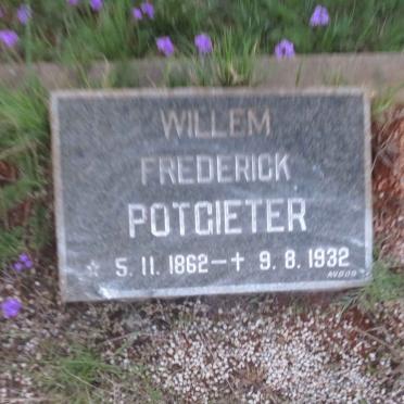 POTGIETER Willem Frederick 1862-1932