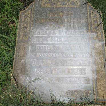 ROUX Gert Johannes 1869-1952 &amp; Susara Magdalena 1871-1946