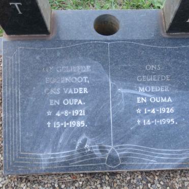 SCHEEPERS Piet 1921-1985 &amp; Marie 1926-1995 