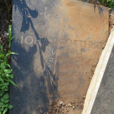 VUUREN Johan Gottfried, van 1923-1987