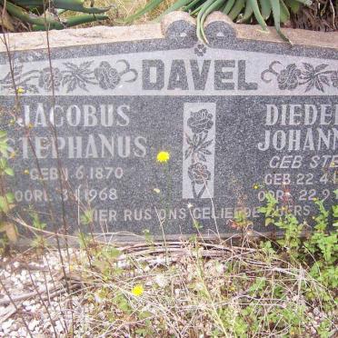DAVEL Jacobus Stephanus 1870-1968 &amp; Diederik Johannes STEYN 1876-1960