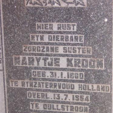 KROON Marytje 1880-1954