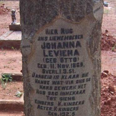 OTTENS Johanna Leviena nee OTTO 1869-1951