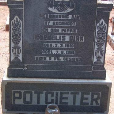 POTGIETER Cornelis Dirk 1910-1951