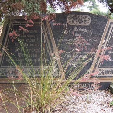 RAUTENBACH Gerhardus Cornelis 1884- &amp; Maria Magdalena JOUBERT 1904-1999