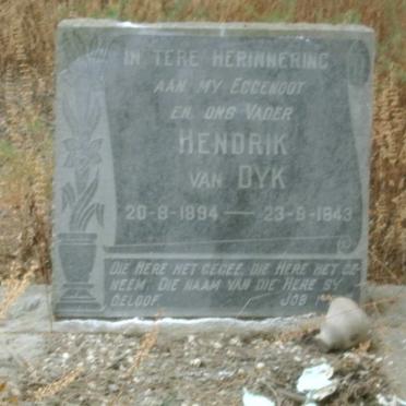 DYK Hendrik, van 1894-1943