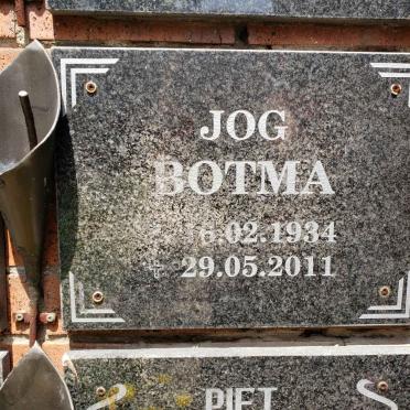 BOTMA Jog 1934-2011