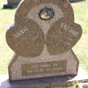 BARNARD Adam 1960-2000 &amp; Salome 1964-2000