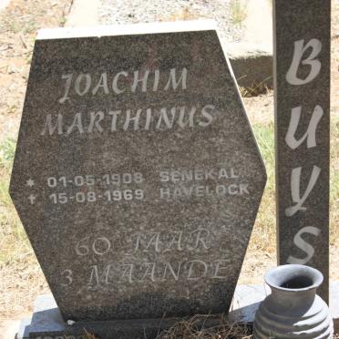 BUYS Joachim Marthinus 1908-1969