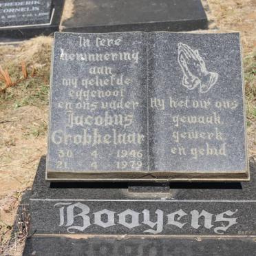 BOOYENS Jacobus Grobbelaar 1946-1979