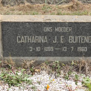 BUITENDAG Catharina J.E. 1889-1960