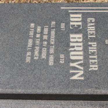 BRUYN Catel Pieter, de 1897-1972