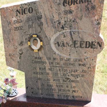EEDEN Nico, van 1962-2002 &amp; Corrie 1966-