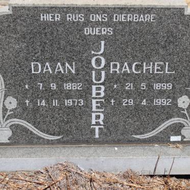 JOUBERT Daan 1882-1973 &amp; Rachel 1899-1992