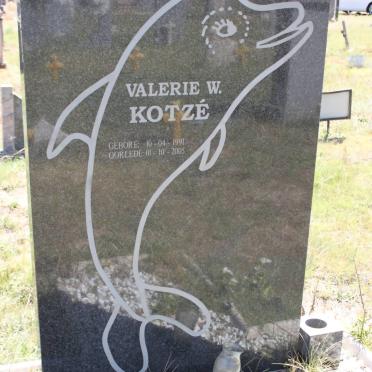 KOTZÉ Valerie W. 1991-2005