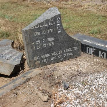 KLERK Collie, de 1904-1971