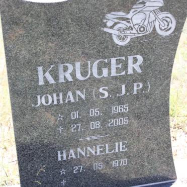 KRUGER S.J.P. 1965-2005 &amp; Hannelie 1970-
