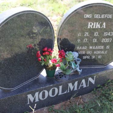 MOOLMAN Rika 1943-2007