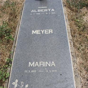 MEYER Alberta 1908-1993 :: Marina 1953-1979