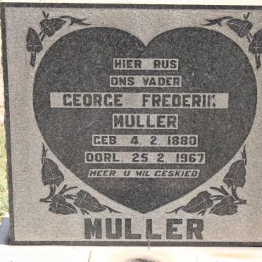 MULLER George Frederik 1880-1967