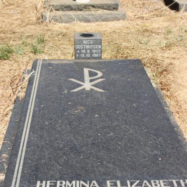 OOSTHUYSEN Nico 1922-1987